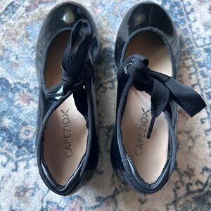 Capezio Kids Black Tap Shoes